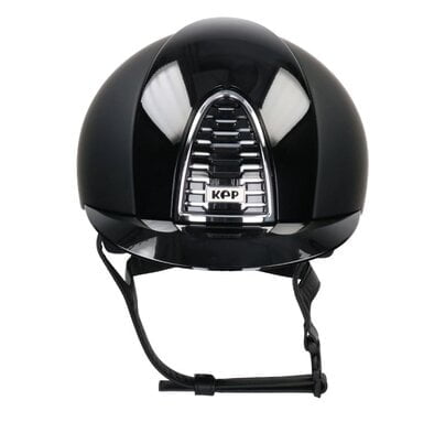 Afbeelding van de voorkant van de Cromo 2.0 Black Polish Textile Kep
