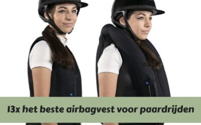 De veiligheid van een airbag tijdens het paardrijden met het beste airbagvest