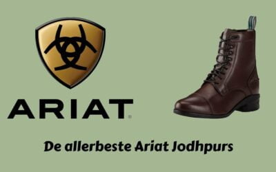Iedereen wil graag in jouw schoenen staan als jij kiest voor de beste Ariat jodhpurs