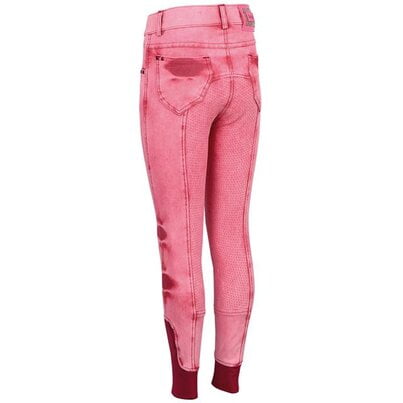 Harry's Horse Loulou Denim rijbroek Afbeelding van de achterkant van de Harry's Horse Loulou denim rijbroek