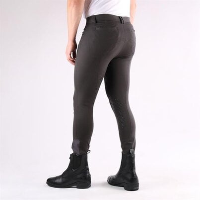 Epplejeck Samuel paardrijbroek heren donkergrijs Afbeelding van de Epplejeck Samuel paardrijbroek heren in de kleur donkergrijs