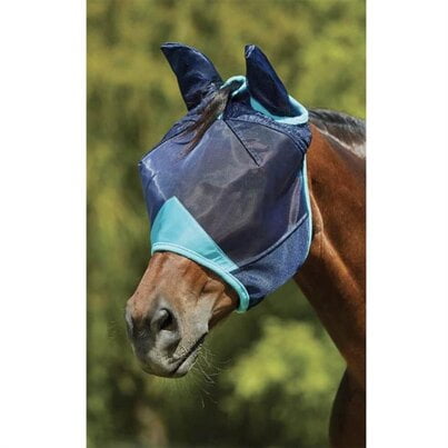 WeatherBeeta Deluxe FIne met oren Afbeelding van een paard met de WeatherBeeta Deluxe Fine met oren