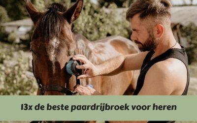 Ontdek de beste paardrijbroek voor heren waarmee je comfortabel in het zadel zit